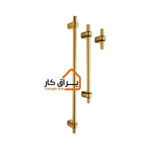 دستگیره کابینت تک پیچ و دو پیچ برند تیک مدل 17c