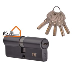 سیلندر پنج کلید قاب وسط برند تیک