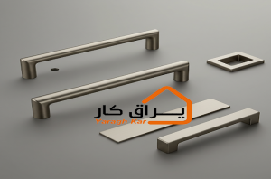 انواع دستگیره‌های کمد و کابینت