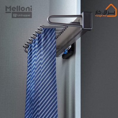 جاکرواتی ریلی داخل کمد آرام‌بند ملونی-WS4310
