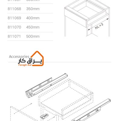 کاتالوگ ریل تاندم فول HIGOLD آرام‌بند