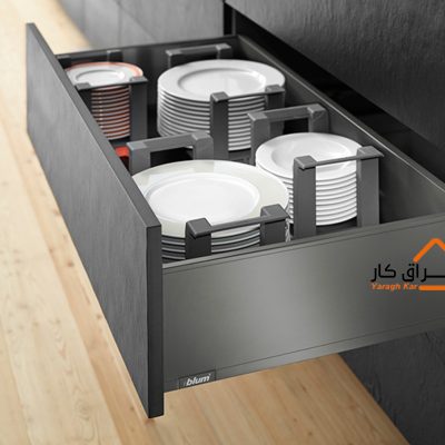 لگراباکس بدنه متوسط blum ارتفاع C