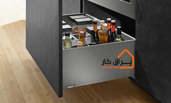 لگراباکس بدنه بلند blum ارتفاع F