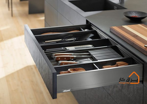 لگراباکس بدنه کوتاه blum ارتفاع M