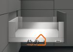 ریل لگراباکس بدنه شیشه blum