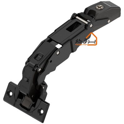 لولا 155 درجه پمپی مشکی با پایه خطی blum (خرچنگی)
