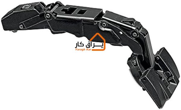 لولا 155 درجه پمپی مشکی با پایه خطی blum