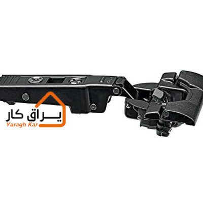 لولا پروفایل پمپی مشکی با پایه خطی blum (درب ضخیم)