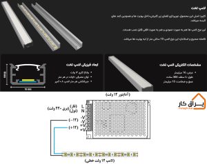 اطلاعات و نصب لامپ تخت داناسنس 12 ولت