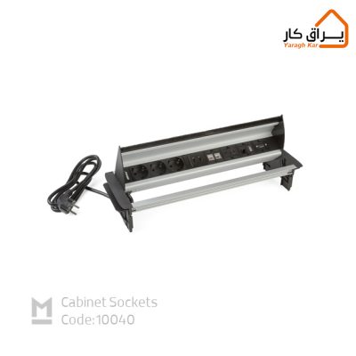 پریز توکار رومیزی اداری ملونی 10040