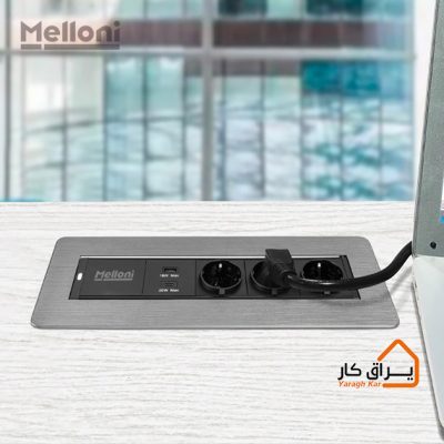 پریز توکار برقی تاچ ملونی 10064