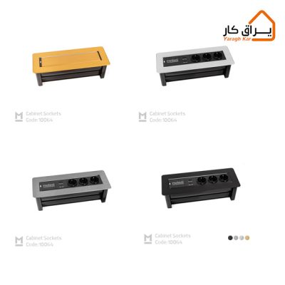 رنگ های پریز توکار برقی تاچ ملونی 10064