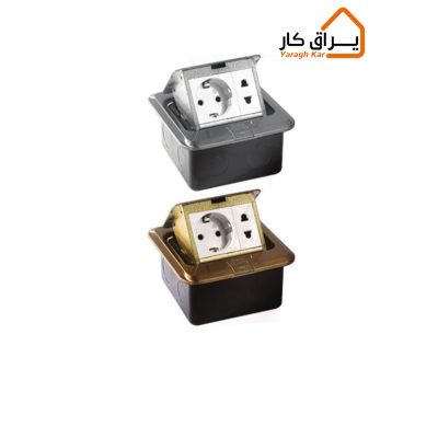 رنگ های پریز کف Floor Socket ملونی 10112