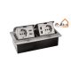 پریز کف Floor Socket ملونی 10116