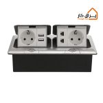 پریز کف Floor Socket ملونی-10116