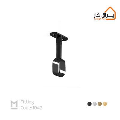 پایه سقفی رگال لوله بیضی16 ملونی (مدل1042)