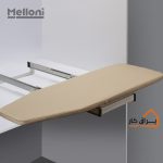 میز اتو تاشو گردان ریلی آرام‌بند ملونی 8007