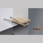 میز اتو تاشو گردان ریلی آرام‌بند ملونی-8007