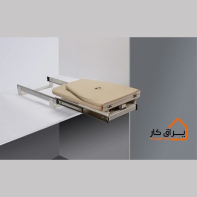 میز اتو تاشو گردان ریلی آرام‌بند ملونی-8007