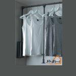 رگال آسانسوری لباس قابل رگلاژ آرام‌بند ملونی-8016