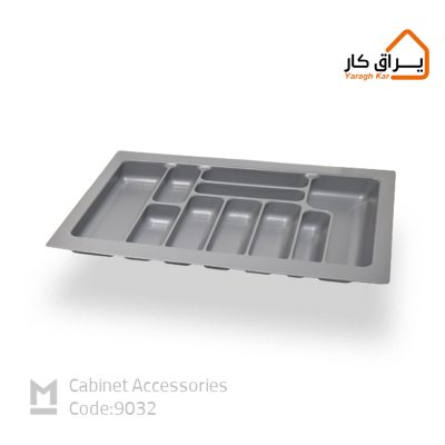 جای قاشق و چنگال داخل کشو PVC ملونی مدل9032