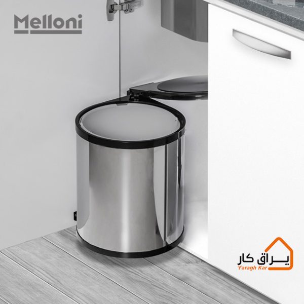 سطل گرد زیر سینک قابل نصب روی درب ملونی 9130