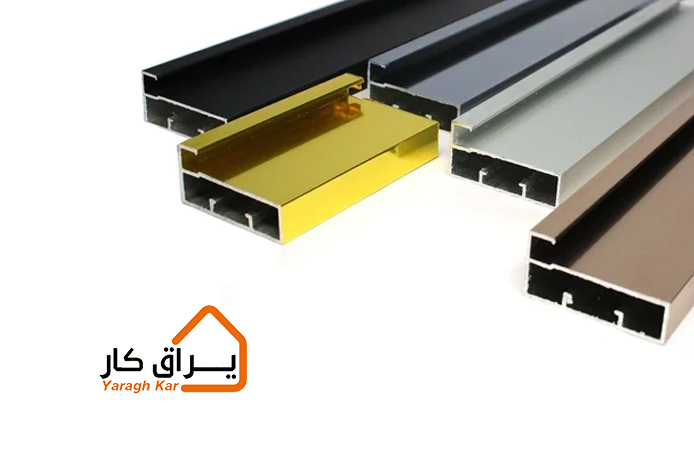 انواع پروفیل شیشه
